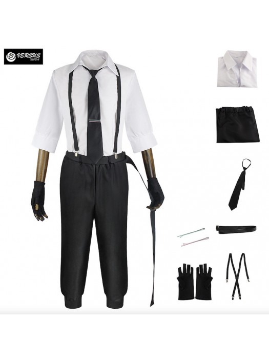 Set Atsushi Stray Vestito Parrucca Carnevale Cosplay Nakajima Dog Anime STDOG07